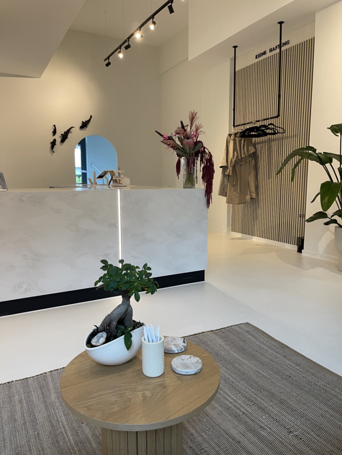 Empfangsbereich im Cennet Beauté Studio